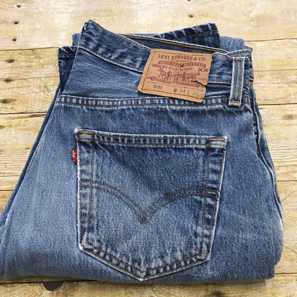 Made in USA Levi’s 501’s